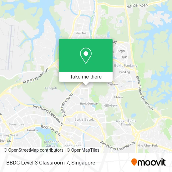 BBDC Level 3 Classroom 7 map