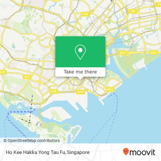 Ho Kee Hakka Yong Tau Fu map