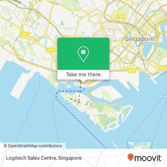 Logitech Sales Centre map