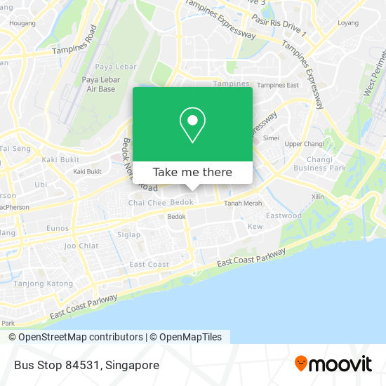 Bus Stop 84531 map