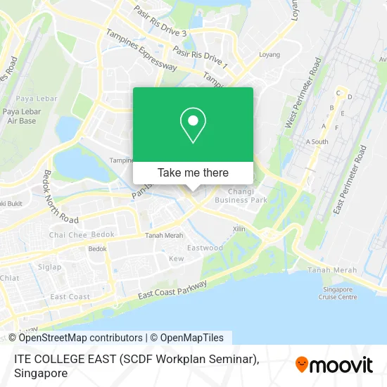 ITE COLLEGE EAST (SCDF Workplan Seminar) map