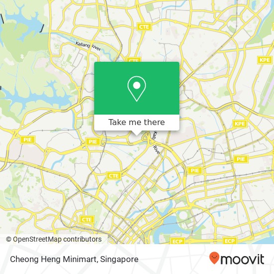 Cheong Heng Minimart map