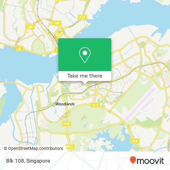 Blk 108 map