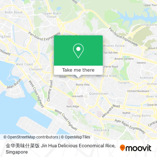 金华美味什菜饭 Jin Hua Delicious Economical Rice map