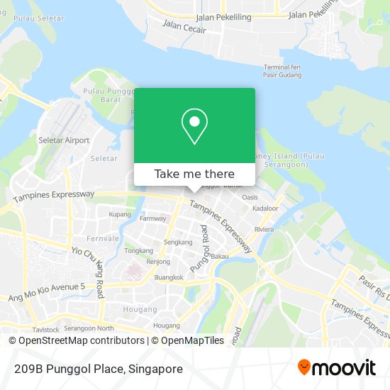 209B Punggol Place map