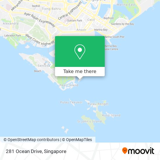 281 Ocean Drive map