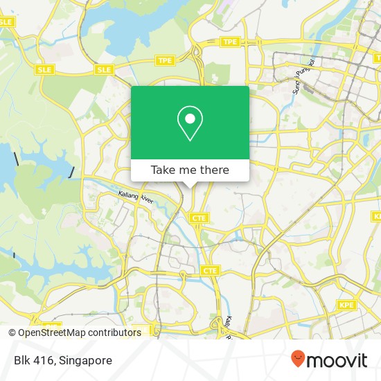 Blk 416 map