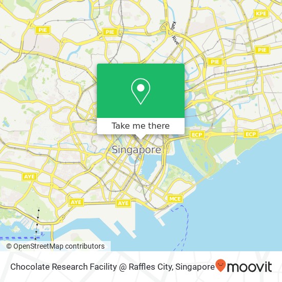 Chocolate Research Facility @ Raffles City map