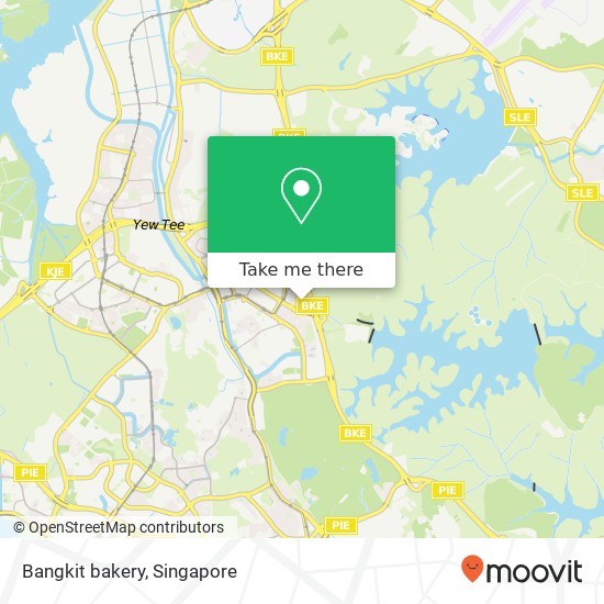 Bangkit bakery map