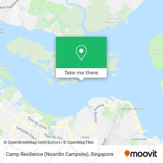Camp Resilience (Noordin Campsite) map
