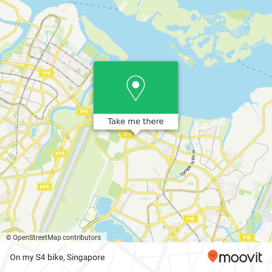 On my S4 bike map