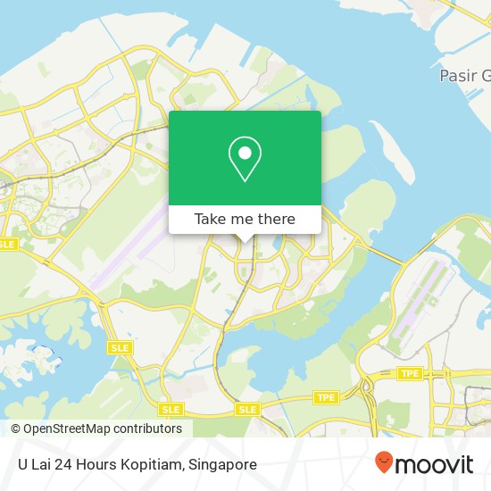 U Lai 24 Hours Kopitiam map