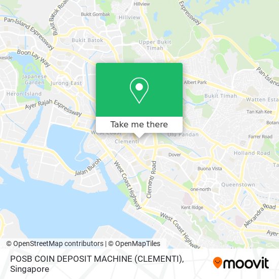 POSB COIN DEPOSIT MACHINE (CLEMENTI) map