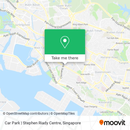 Car Park | Stephen Riady Centre map