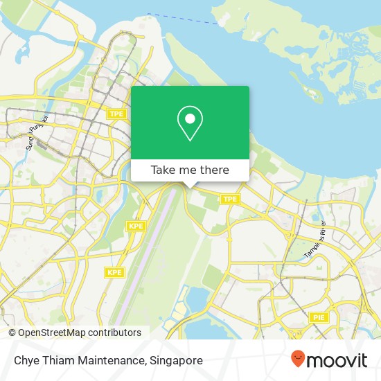 Chye Thiam Maintenance map