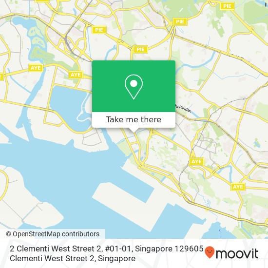 2 Clementi West Street 2, #01-01, Singapore 129605 Clementi West Street 2地图