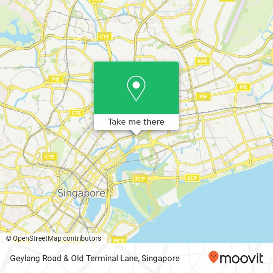 Geylang Road & Old Terminal Lane map