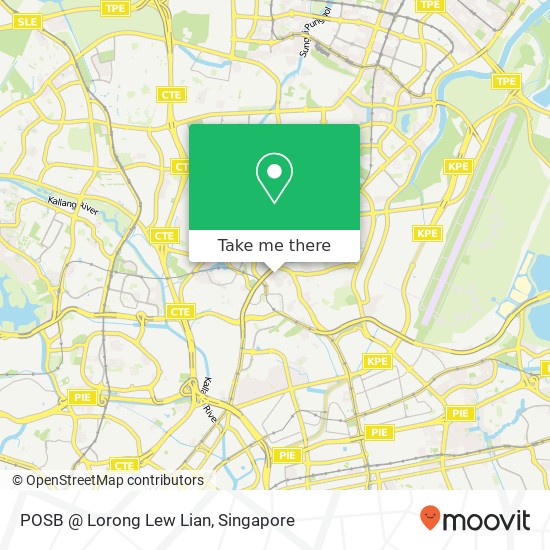POSB @ Lorong Lew Lian map