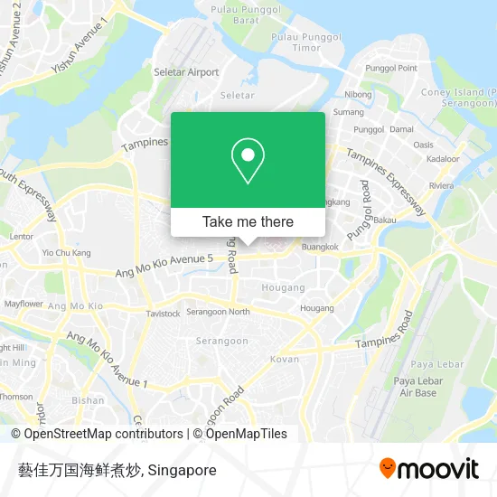 藝佳万国海鲜煮炒地图