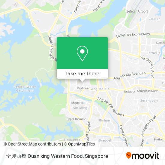 全興西餐 Quan xing Western Food map