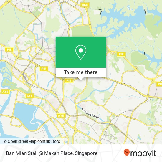 Ban Mian Stall @ Makan Place地图