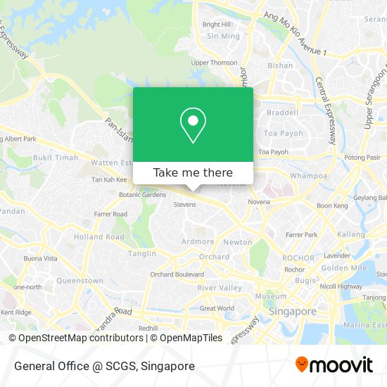 General Office @ SCGS map
