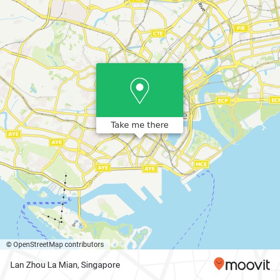Lan Zhou La Mian map
