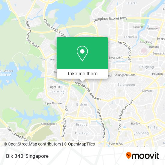 Blk 340 map