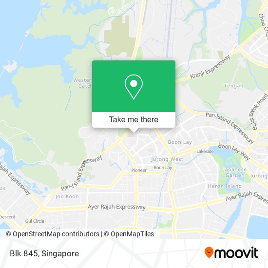 Blk 845 map