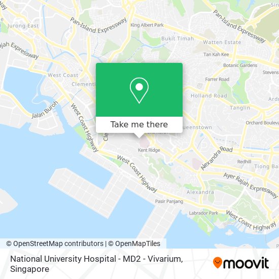 National University Hospital - MD2 - Vivarium map