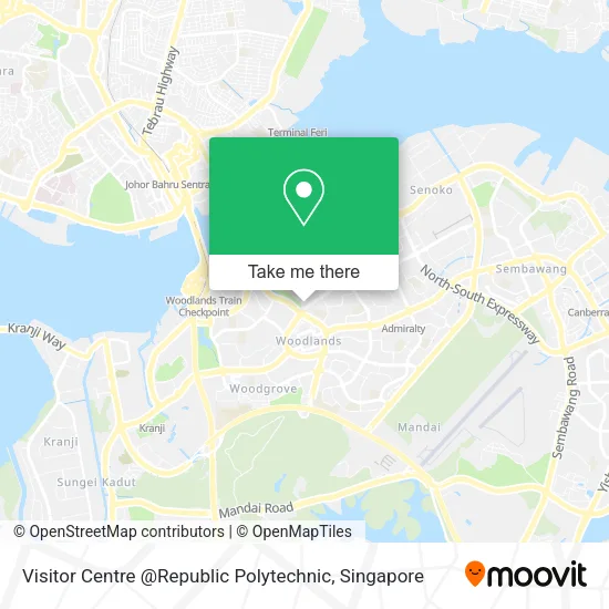 Visitor Centre @Republic Polytechnic map
