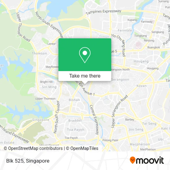 Blk 525 map