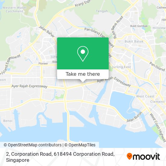 2, Corporation Road, 618494 Corporation Road map