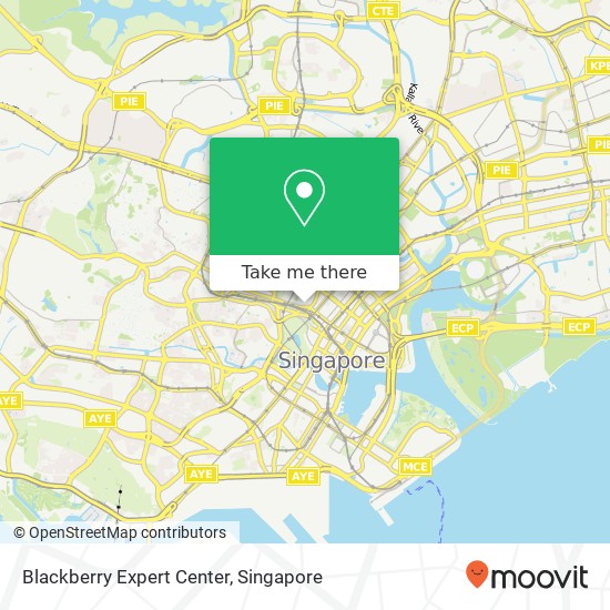 Blackberry Expert Center map