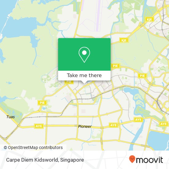 Carpe Diem Kidsworld map