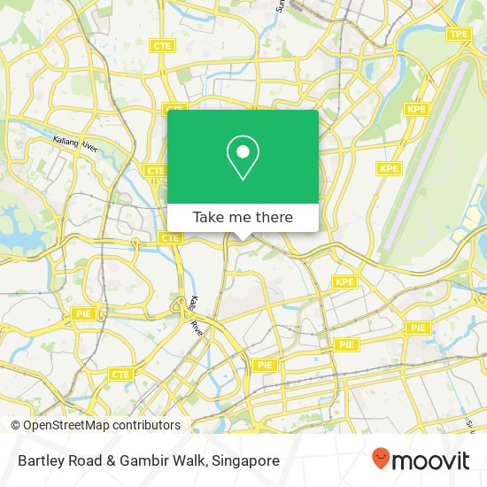 Bartley Road & Gambir Walk map