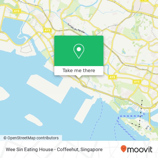 Wee Sin Eating House - Coffeehut map