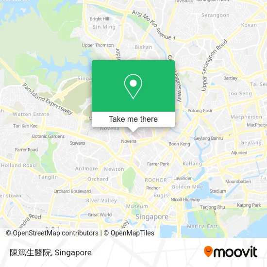 陳篤生醫院地图