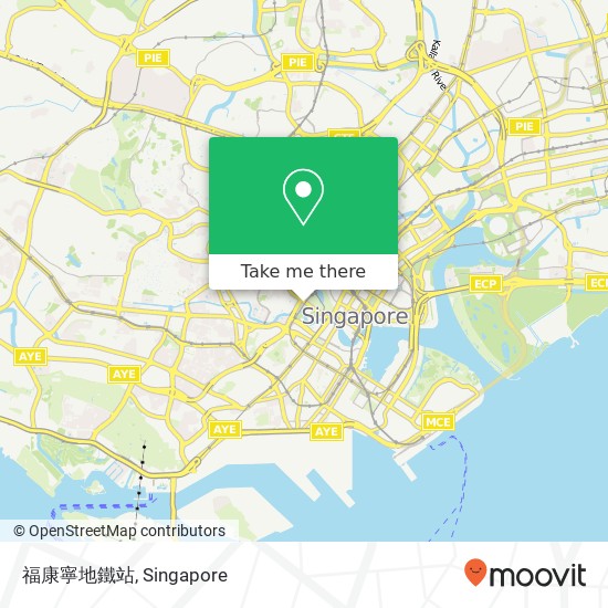 福康寧地鐵站 map