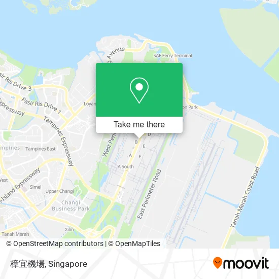 樟宜機場地图