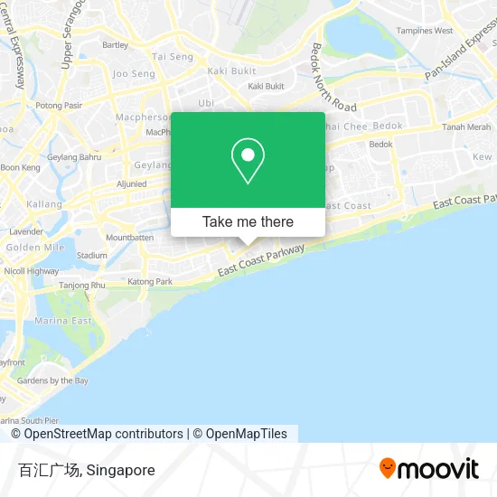 百汇广场 map
