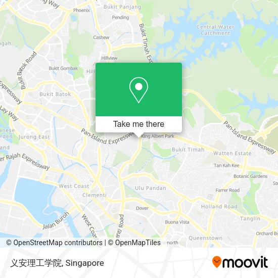 义安理工学院 map