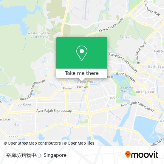 裕廊坊购物中心 map