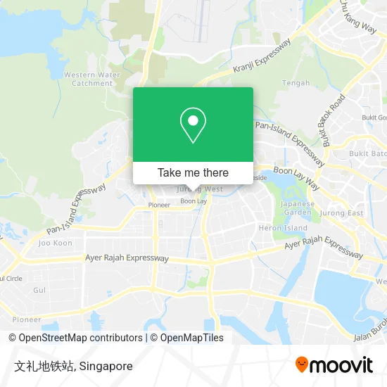 文礼地铁站 map