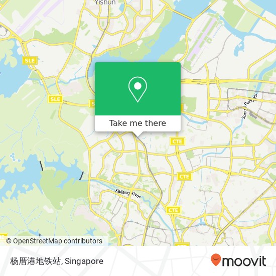 杨厝港地铁站 map