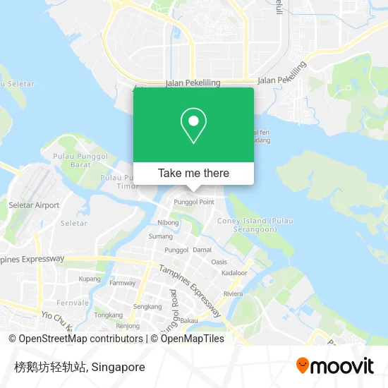 榜鹅坊轻轨站 map