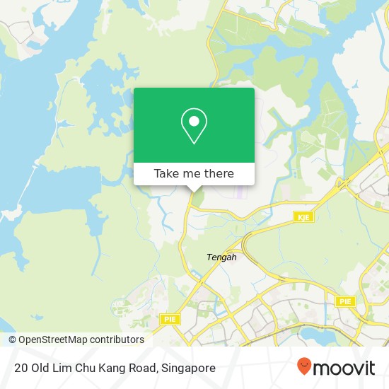 20 Old Lim Chu Kang Road地图
