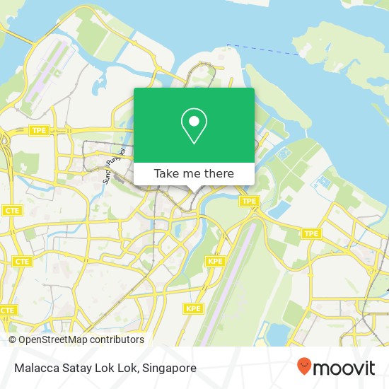 Malacca Satay Lok Lok map