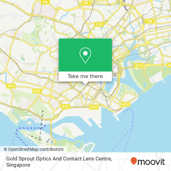 Gold Sprout Optics And Contact Lens Centre map