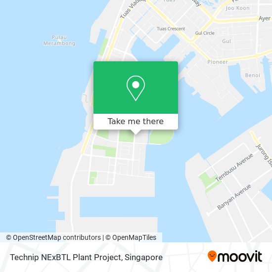 Technip NExBTL Plant Project地图